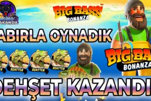 BİG BASS BONANZA | 4 SCATTERLA KÜÇÜK KASAYI UÇURDUK large WIN MAX WIN #slot #bigbassbonanza #bonanza