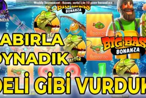 BİG BASS BONANZA | AÇIK YAKALADIK VURA VURA KAZANDIK large WIN MAX WIN #slot #bigbassbonanza #bonanza