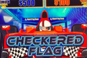 CHECKERED FLAG-  WINSTAR casino bonus large WIN!!