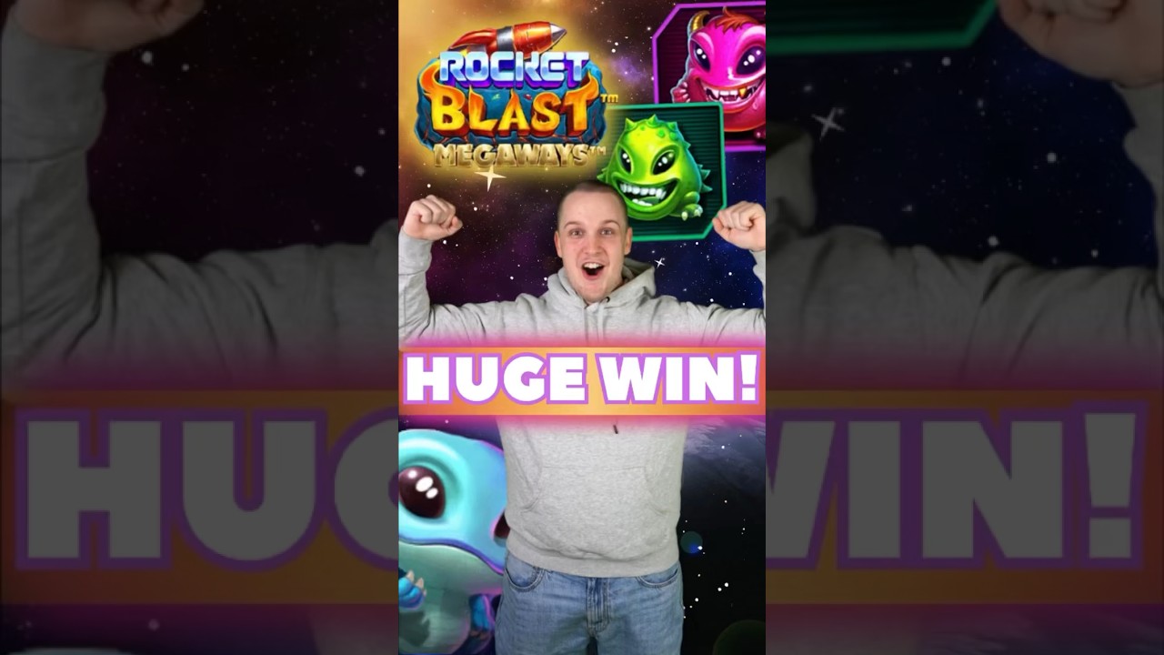 CasinoDaddy’s *large WIN* ON Rocket Blast (Slot) ? #shorts