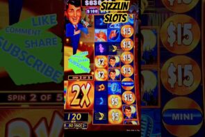 Dean Martin for the large Win. #slotmachines #casino bonus #shorts #deanmartin