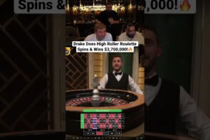 Drake Does High Roller Roulette Spins & Wins $3,700,000! #drake  #roulette  #casino bonus  #highrollers