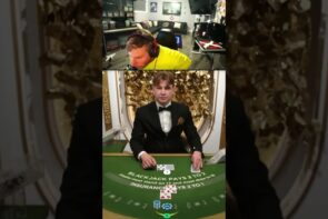 EXPOSED$50,000 ALL inward BLACKJACK mitt! #shorts #gambling #bigwin 1
