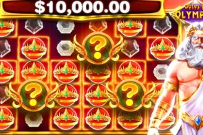 I SPENT $10,000 ON THE GATES OF OLYMPUS SLOT!! (large Win!)