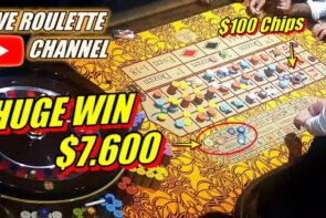 ?LIVE ROULETTE | ? HUGE WIN ?7.600 inwards Las Vegas casino bonus ? $100 Chips within Exclusive ✅ 2023-11-05