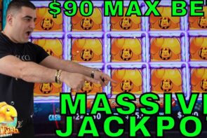 MASSIVE HANDPAY JACKPOT On Huff N to a greater extent than Puff Slot - Las Vegas HUGE JACKPOTS