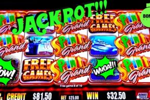 SPIN IT GRAND JACKPOT!!! #LasVegas #casino bonus #SlotMachine