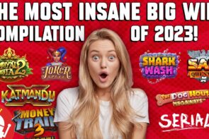 ? THE MOST INSANE ONLINE SLOT large WIN COMPILATION OF 2023!