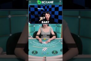 create clean $5000 mitt WIN WITH A even out ON THE SIDE!!!!!!!!!!!!!!!! #bcgame #blackjack #casino bonus #bcgame