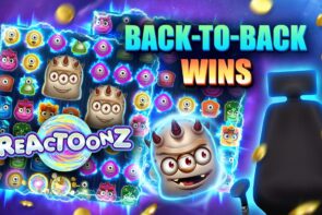 dorsum-TO-dorsum large WINS REACTOONZ yesteryear CHAIR (CHAIR GOES WILD)