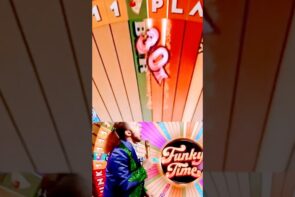 #funky time large win 750X???#@realcassino123