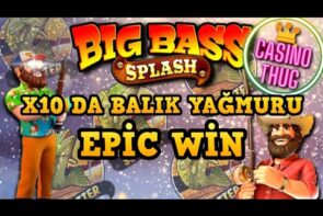 large Bass Splash ? Multiplying tempest of 10 Fishes large Win