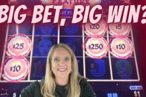 large Bet, large Win?  Winning at Slots!  #slots #casino bonus #foxwoods