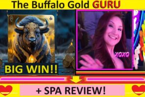 large WIN 4 COINS on BUFFALO atomic number 79 Slot!! Plus, Mrs. GURU shares her WINSTAR SPA REVIEW!