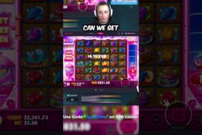large WIN On refined saccharify SUPREME POWERNUDGE!! (BONUS BUYS) #slots #casino bonus #sugarsupreme #shorts