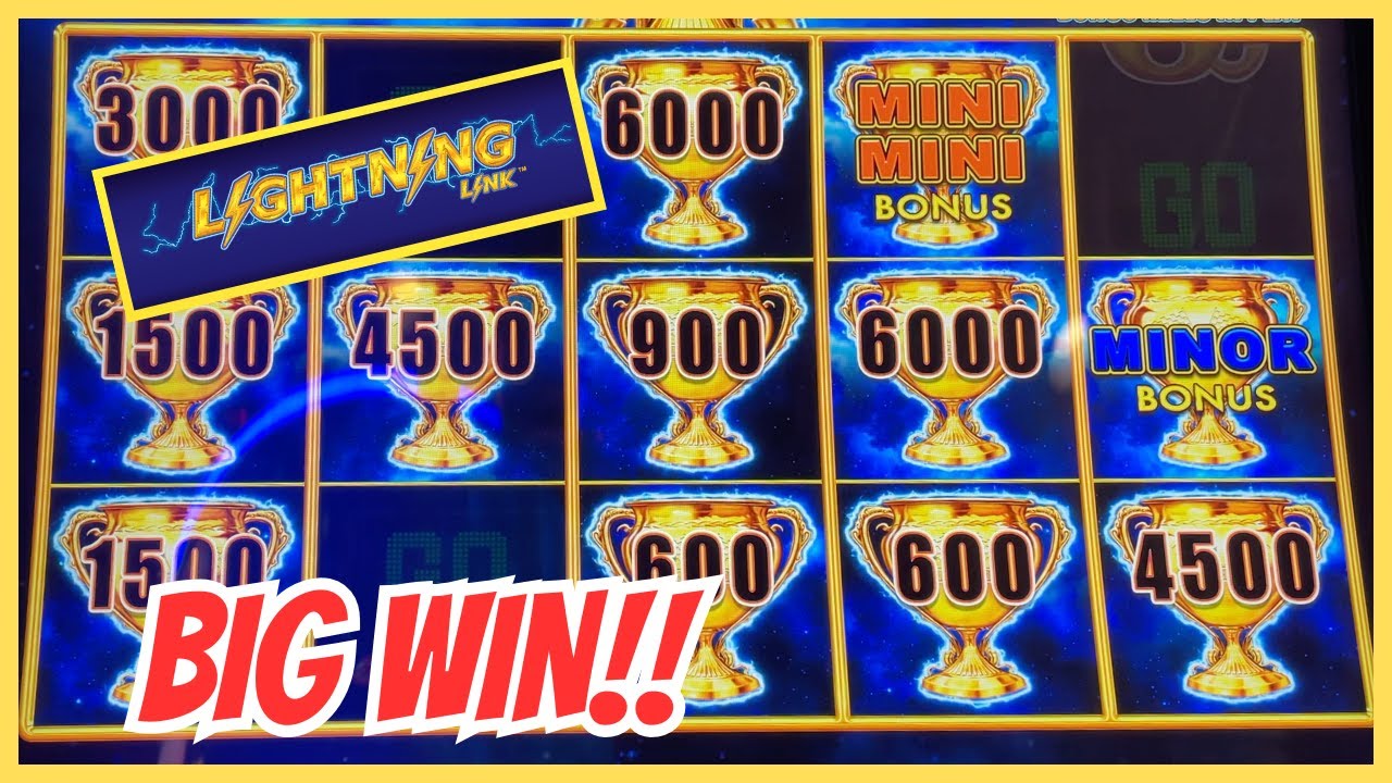 ?️large WIN on Lightning Link⚡️Checkered Flag Slot? We got the