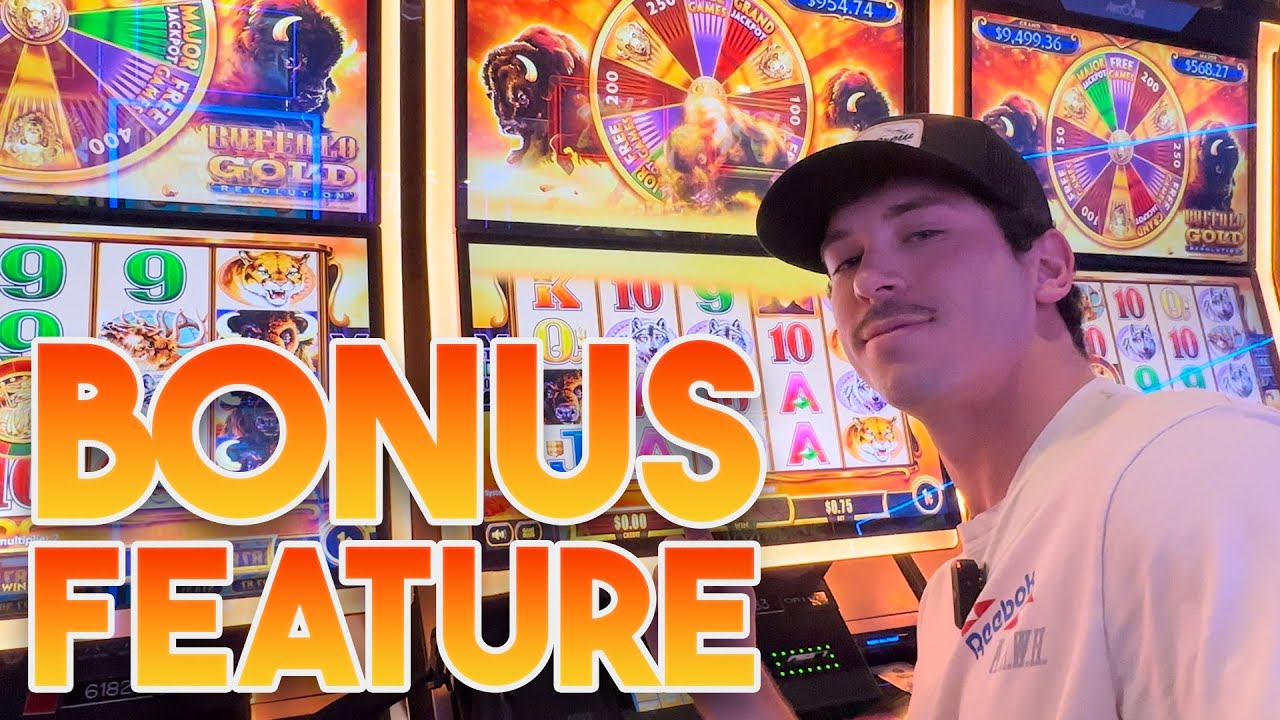 large Win On A Buffalo atomic number 79 Revolution Slot