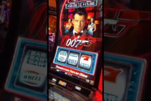 large Win on 007 Slot @ Mohegan Sun casino bonus!!