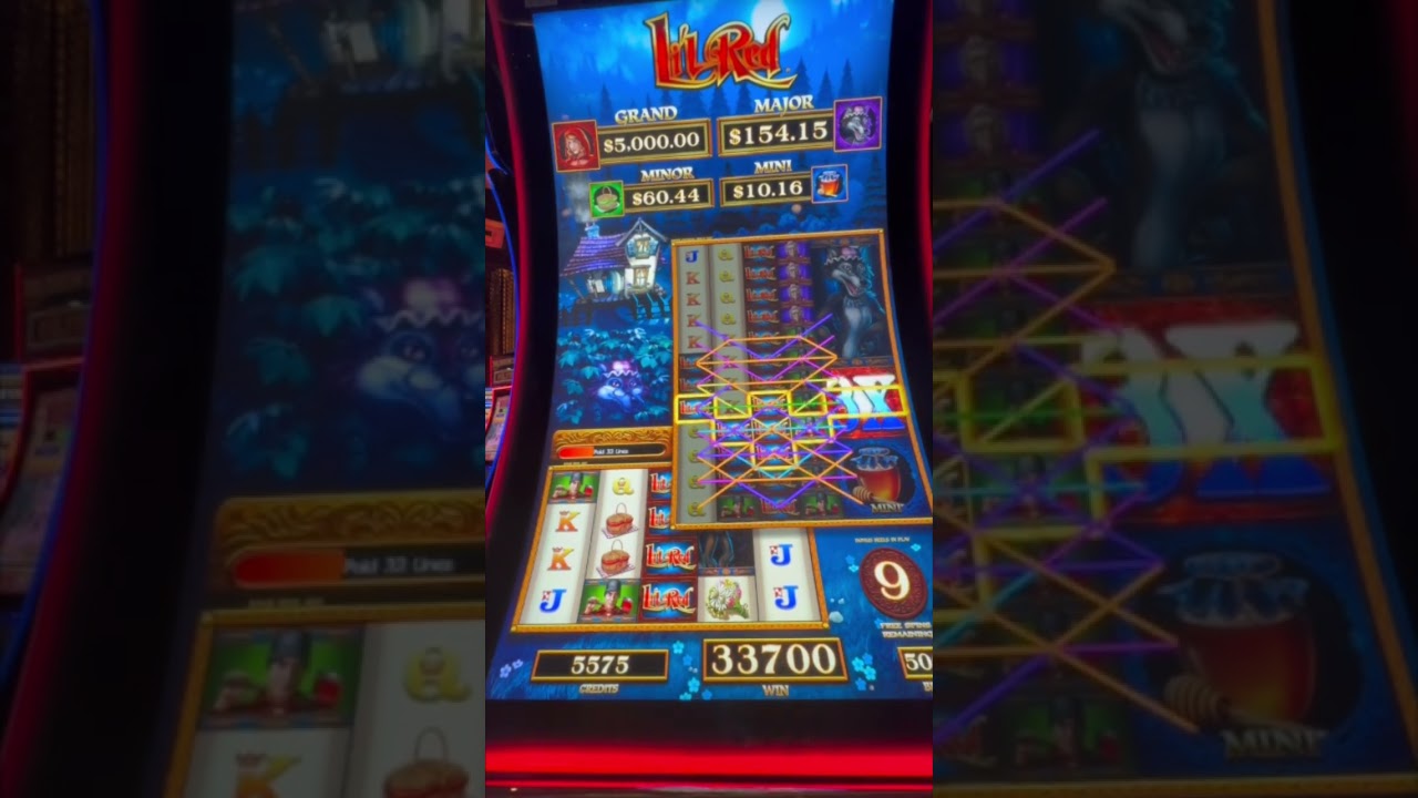 large Win on Lil reddish #shorts #slots #lasvegas #win #slotmachine