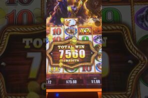large win on slot machine ?