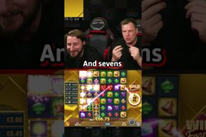 large win on slots; Wild Frames!