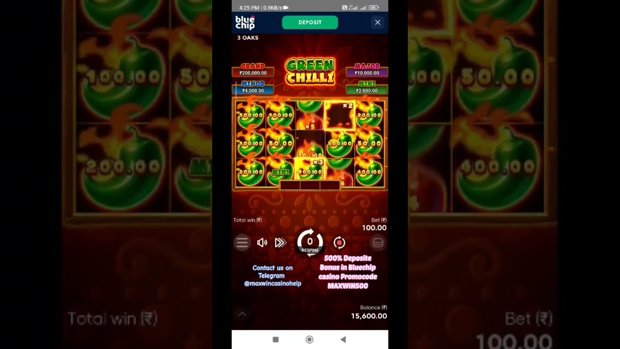 ?greenish CHILLI BIGGEST WIN TODAY ? BOONGO #gambling #slots #bigwin