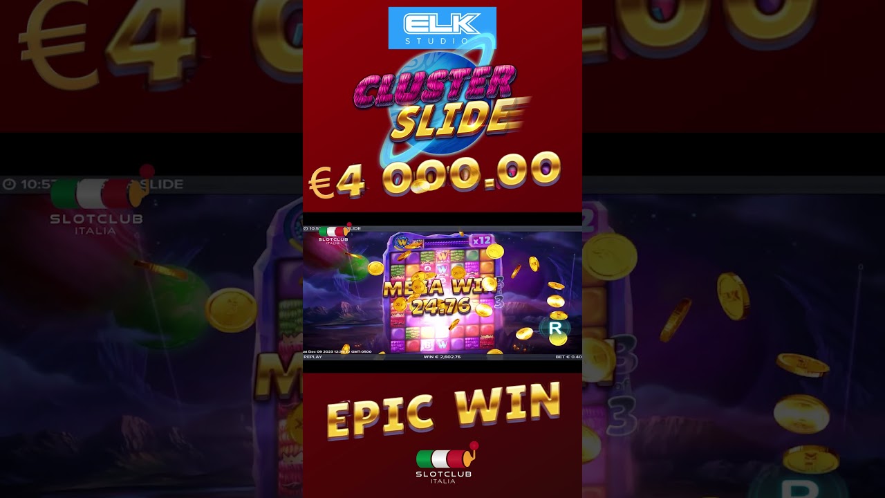 large WIN SLOT ONLINE CLUSTER SLIDE |?SLOT lodge ITALIA