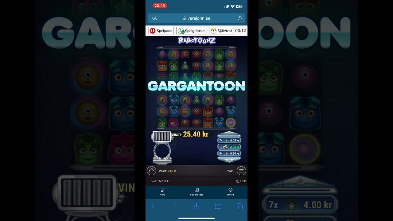 ✨large WIN from Reactoonz ✨ #reactoonz #casino bonus #bigwin