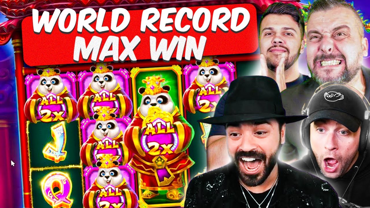 obese PANDA MAX WIN: TOP 5 WORLD tape large casino