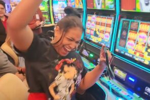 3 Jackpot Handpays AT THE SAME TIME On Huff N Puff!!