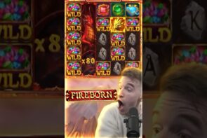 FIREBORN crimson + Au DRAGON CRAZY WIN ?? ! CRAZYDOMME HIGHLIGHTS #slots #casino bonus #bigwin