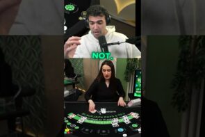 HUGE BLACKJACK fault LEADS TO large WIN