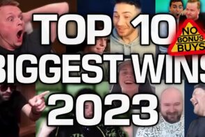 Top 10 Streamers Biggest Wins of 2023: Bonus Buys EXCLUDED!