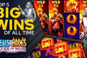 Top 5 Biggest Wins on Zeus vs Hades - Gods of state of war