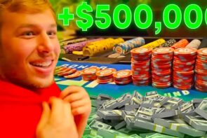 WINNING OVER $500,000 inward VEGAS! HIGH ROLLER BLACKJACK!