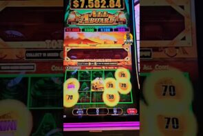 large WIN ! MINI BONUS  ALL ABOARD  Ganamos el mini #casinoenespañol #tragamonedas #casino bonus #slots