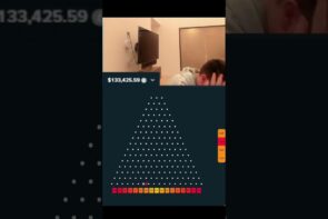 large WIN inwards PLINKO X1000