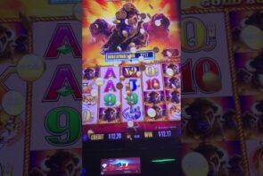 large WIN on BUFFALO atomic number 79 with Mrs Guru at WINSTAR casino bonus!