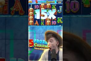 5 FROZEN CHARMS MEGAWAYS INSANE BIG WIN 🔥🤑 ! CRAZYDOMME HIGHLIGHTS #slots #casino #bigwin