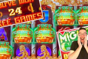 5 Symbol Trigger BONUS & BIG WINS!!! Mighty Cash Double Up Lucky Tiger 🐯🤑🐯