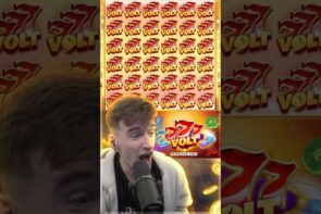777 VOLT FULLSCREEN INSANE WIN 🔥🤑 ! CRAZYDOMME HIGHLIGHTS #slots #casino #bigwin
