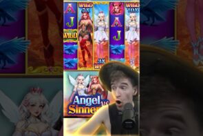 ANGEL VS SINNER CRAZY BIG WIN 🔥🤑 ! CRAZYDOMME HIGHLIGHTS #slots #casino #bigwin