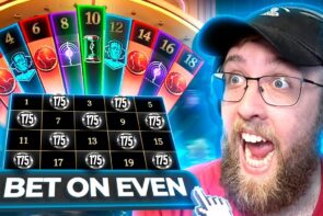 BIG WIN ON LIGHTNING STORM GAME SHOW, I ONLY BET ON EVEN NUMBERS!