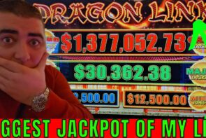 BIGGEST JACKPOT Of MY LIFE On Million Dollar Dragon Link Slot