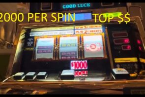 Massive win! $2000 per spin!! Top dollar! Incredible jackpot!!￼ #slots #casino #vegas