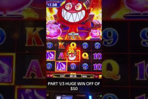 Part 1/3 big win off $50 watch all 3 videos to see end result of how much i won! #yearofthedragon 🐉🐉