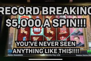 $5,000 SPINS! ✦ MUST SEE HIGH LIMIT SLOTS (OVER 15 JACKPOTS)