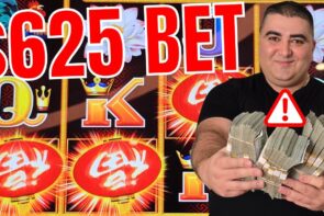 $625 Spin MIND BLOWING JACKPOT On Million Dollar Dragon Link