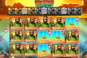 BIG BASS FLOATS MY BOAT EPIC GAMEPLAY HUGE WIN 5 LEVEL BONUS BUY ONLINE CASINO ONLINE SLOT
