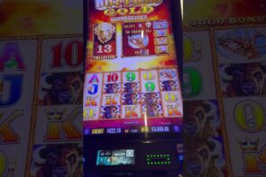 BIG WIN on #buffalogold at Tulalip casino for Roberto (1 of our luckiest viewers!) WTG!